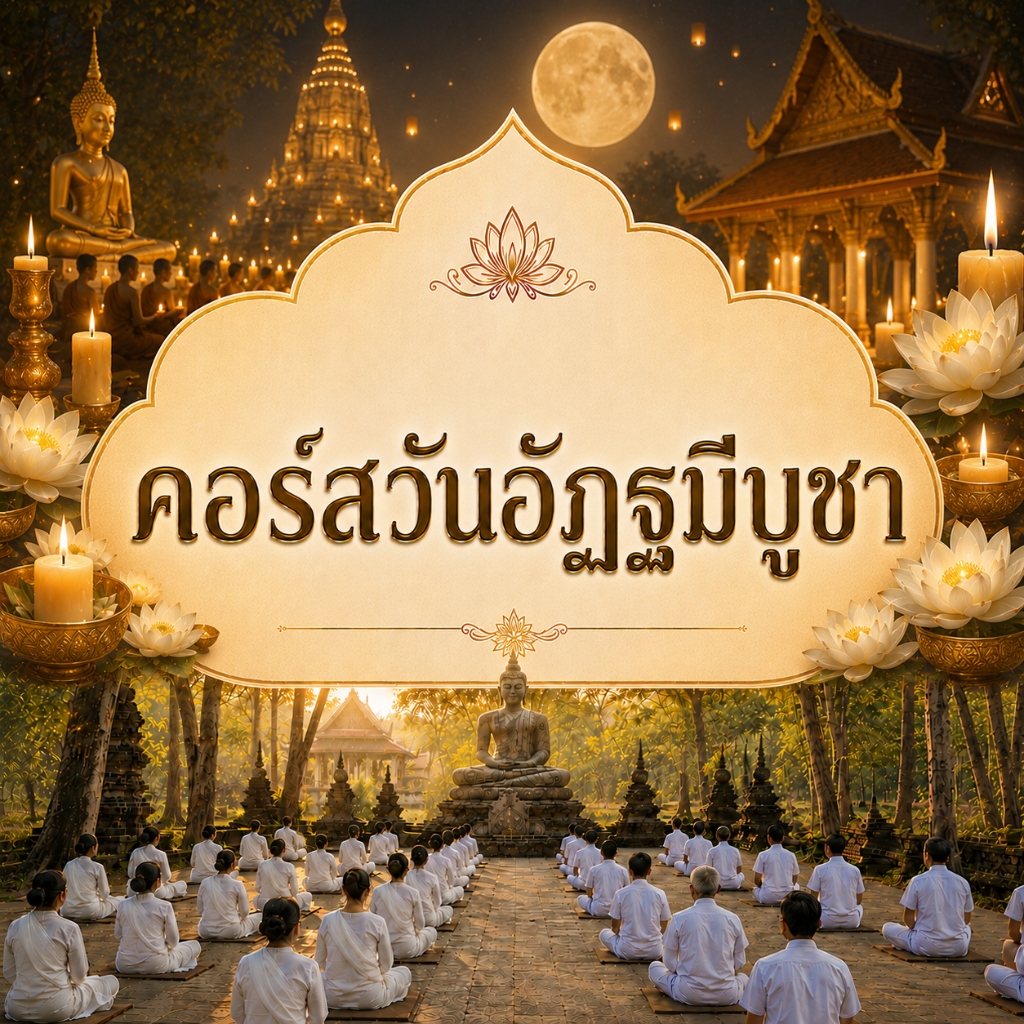 คอร์สวันอัฏฐมีบูชา