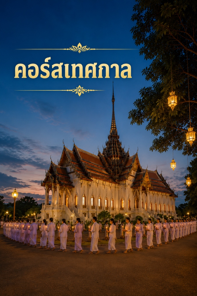 คอร์สปฏิบัติธรรมเทศกาล สถาบันวิปัสสนาวิชชาลัย วัดมเหยงคณ์