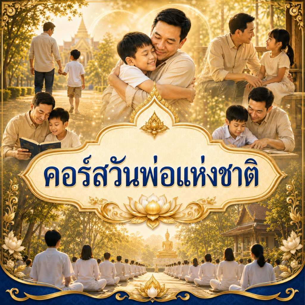 คอร์สวันพ่อแห่งชาติ