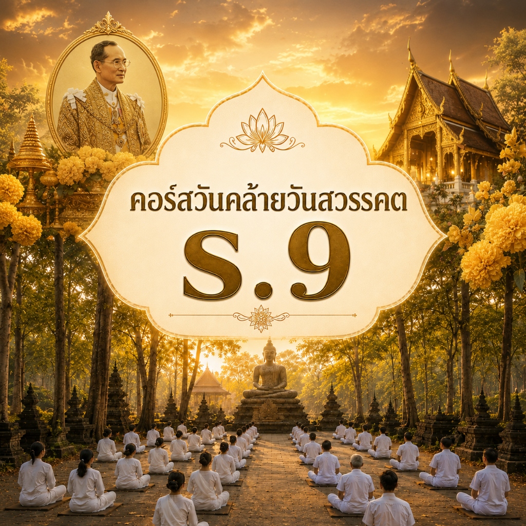 คอร์สวันคล้ายวันสวรรคต ร.9